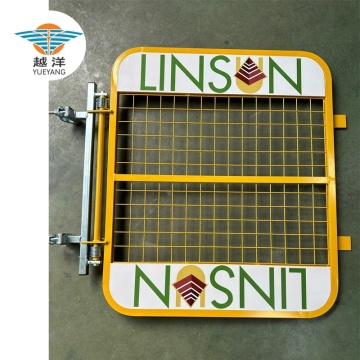 Self-Closing Ladder Access Gate for Safety