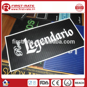 Pormotional customized PVC Bar mat