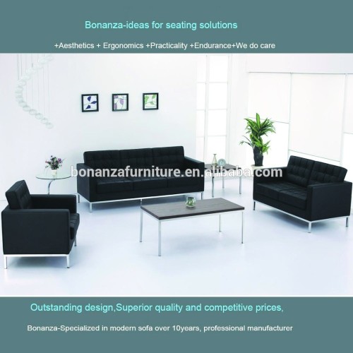 831-2# Modern leather sofa for executive room leather sofa set