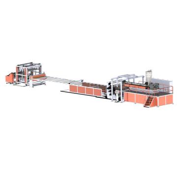 Soft transparent PVC sheet extrusion line