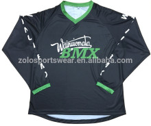 Customizable Long Sleeve Motocross and BMX Jerseys