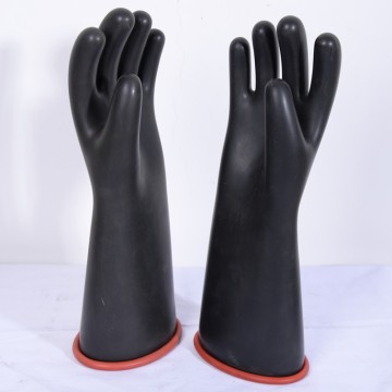 5 Kv Natrual Rubber Latex Insulated Electrical Work Gloves Safety Gloves