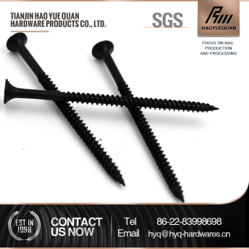 Black drywall gypsum screws of metal for india market