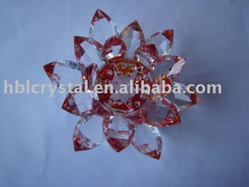 Crystal lotu flowers
