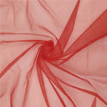 Plain Knit Soft Mesh Tulle Fabric for Skirts
