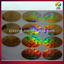 hologram printing custom made hologram sticker