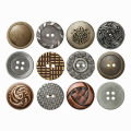 Gold Metal Blazer Button Set For Suits