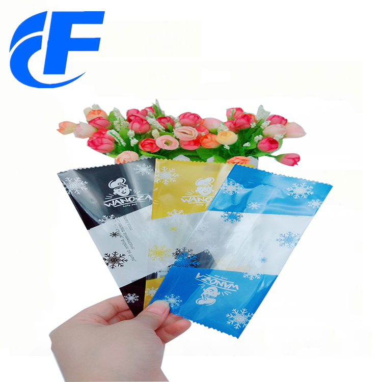 Custom printed plastic laminated ice cream/popsicle bag