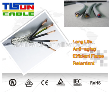 PUR-CY Super flexible screened flexible control cable