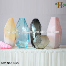Christmas Decorative Angular Marble Flower Vase
