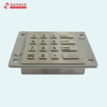 16 Key roestvrijstalen ATM -toetsenbord voor het versleutelen van gegevens