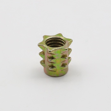 Zinc Alloy Thorn Mother Embedded Nut for Furniture Hardware Accessories