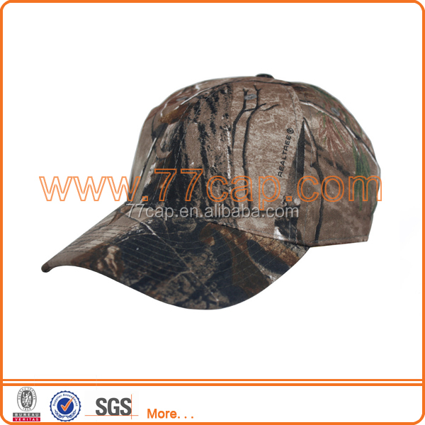 Wholesale Blank Plain Camo Hats /Camouflage Baseball Caps