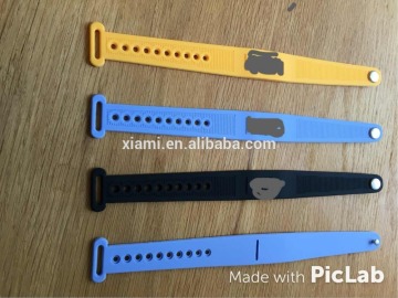 new arrival adjustable customized sim pocket band silicone bracelet