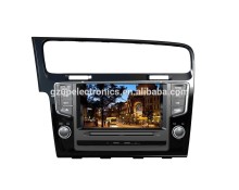7.0 inch double din car dvd for VW GOLF 7 with navigation