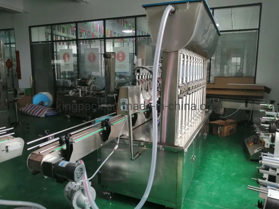 High Speed Bottles Filling Machine Automatic Liner Piston Type Filling for Sauce/Honey/Hand Soap