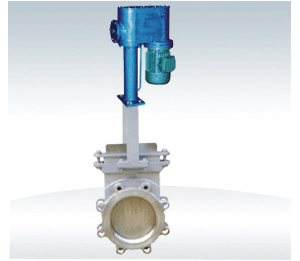 Electric hydraulic clamp type knife gate valve PZ273
