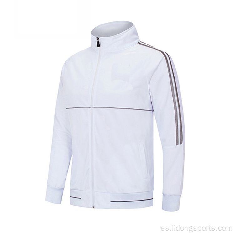 Chaqueta deportiva de estilo de moda con cremallera personalizada Lidong