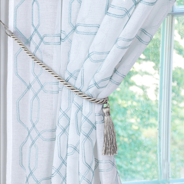 Ready-Made Curtain Tassel Tie Backs for Decorative Curtains