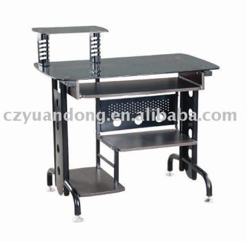 YD-082 glass computer desk with cheap price