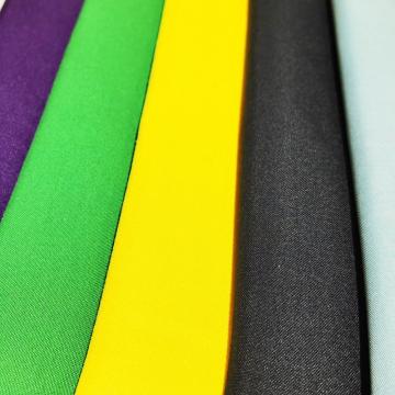 microfiber polyester solid color dying fabric blace color