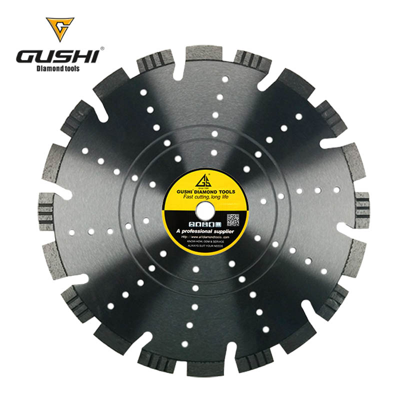 Combo diamond blade for cutting cured concrete, paver, hard brick, refractory brick, stone