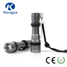 Cree Led Flashlight Torch Aluminum Body with Rechargeable Battery