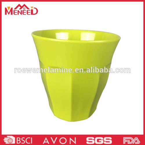 Solid color 100% unbreakable melamine plastic juice cups