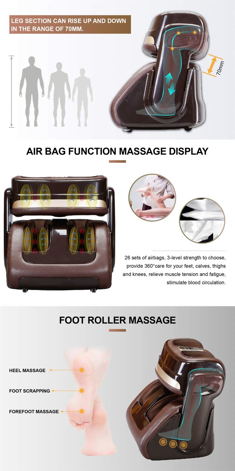 COMTEK Heating Acupressure Blood Circulation Airbag Foot and Leg SPA Massager RK858