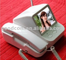 Wireless color video door phone