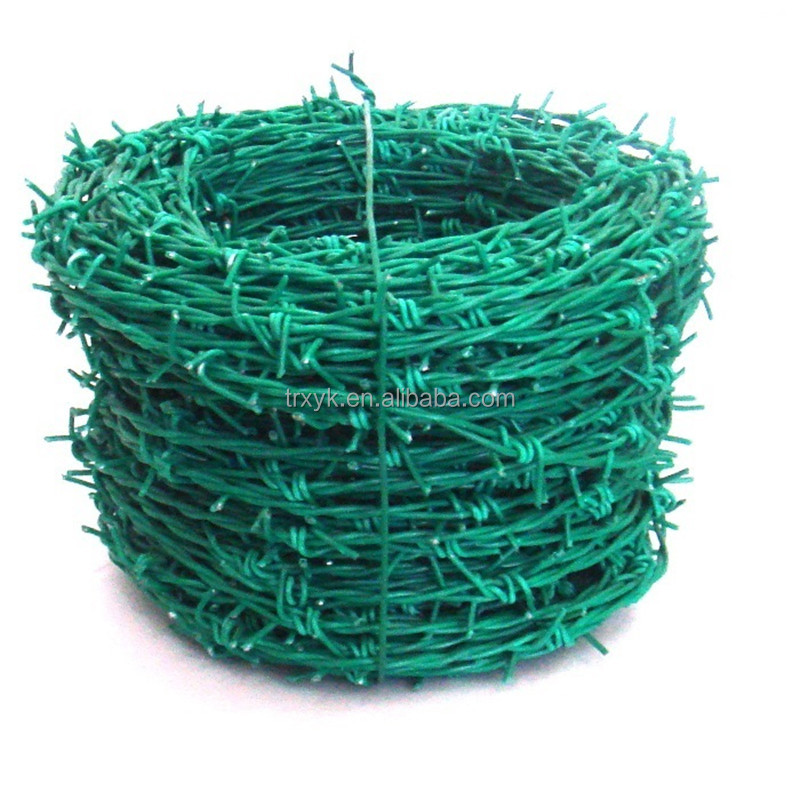 pvc coated traditional twisted barbed wire