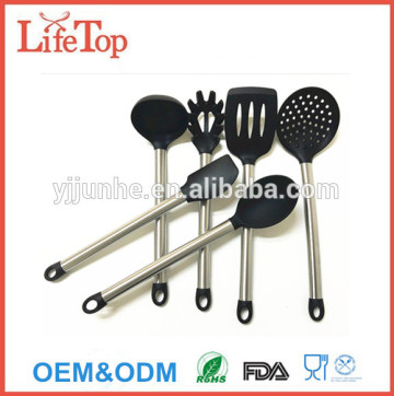 Kitchenware Stainless Steel Kitchen Utensils 5 Piece Silicone Cooking Utensils