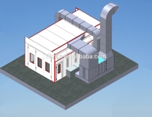 car spray booth paint booth baking booth/spray booth for sale/large spray paint booth