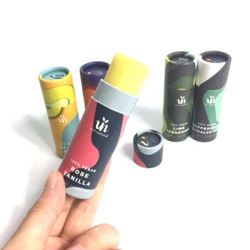 Livsmedelsklassad kartongcylinder Kartong Deodorant Paper Tube