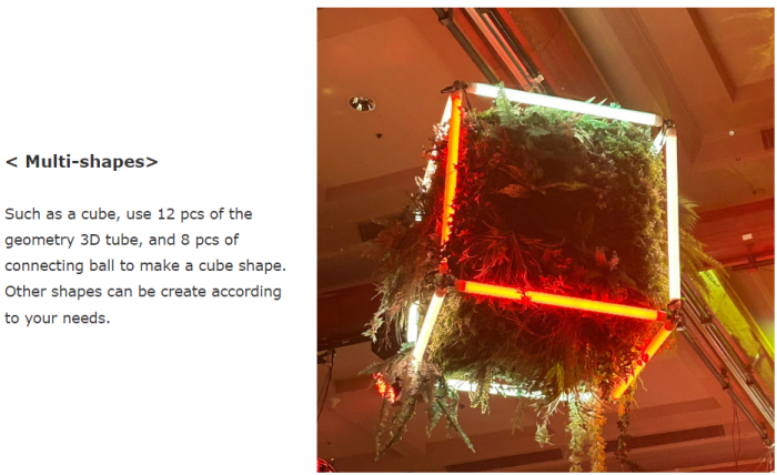 dmx led 3d tube cube dmx led 3d tube cube