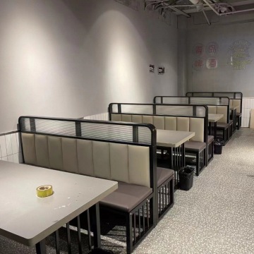 Western-style fine dining restaurant sofa