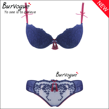 Fashion lace push up lingerie bra sets lntimate underwire push up bra underwear bra sets wholesale