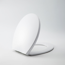 Modern Minimalist Oval White Commode Seat Cover for Hotel Toilets