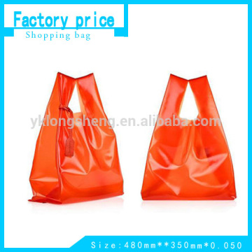 HDPE T-shirt shopping plastic bags