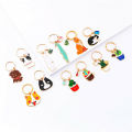 Zinc Alloy Metal Custom Soft Hard Enamel Keychains