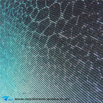 Printed Glitter With Lace,Leopard Printing Design,Shoe Cover Material