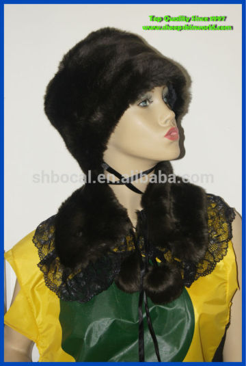 faux fur hat