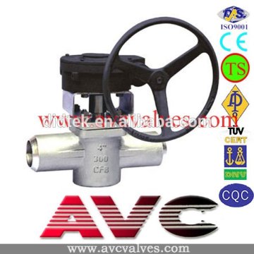 AVC Butt Weld CF8 Plug Valve