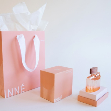 pink perfume set gift box package