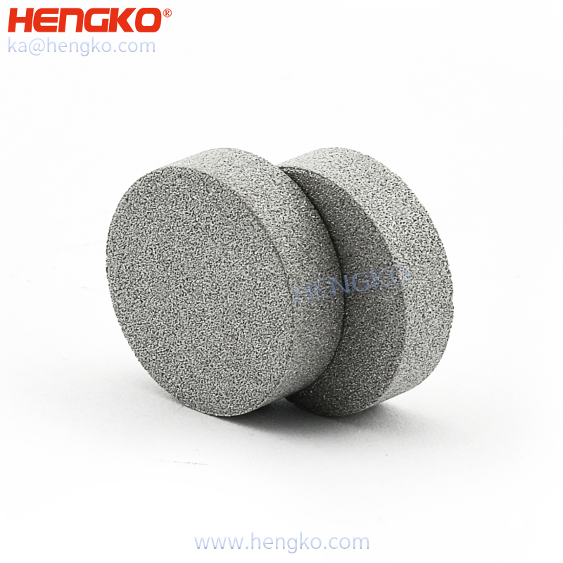 High Temperature Sintered Powder Stainless Steel 304 316 316L Material Porous Filter Disc