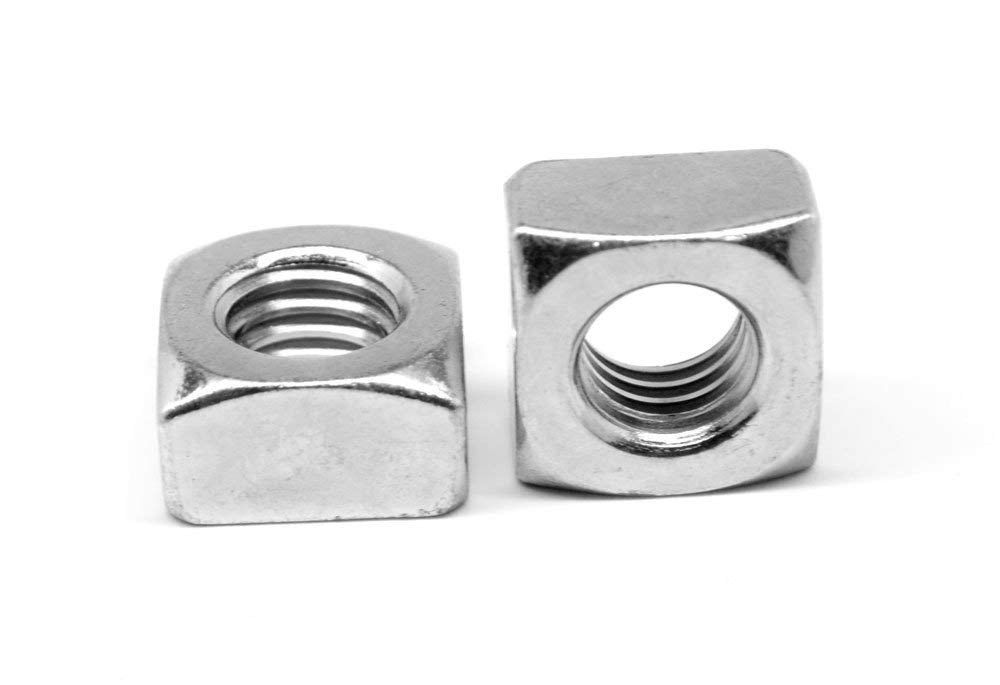 Stainless Steel Silver Square Nuts