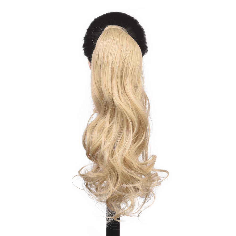 Julianna Hair Vendors Extension Piece Synthetic Fiber Hair Accessories Long 16 17 22 23 26 Inch Wrap Around Ponytail