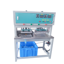 Double-sided PVC Zipper Pullers and Key Chains Heating and Cooling Press Forming Machine