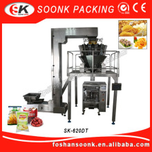 Volumetric Dosing Piston Multihead Weigher Sugar Corn Packing Machine