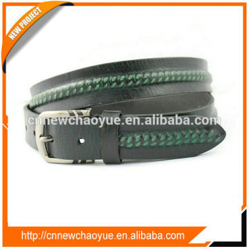 Durable service better price Black/Brown(or custom) leather belt factory